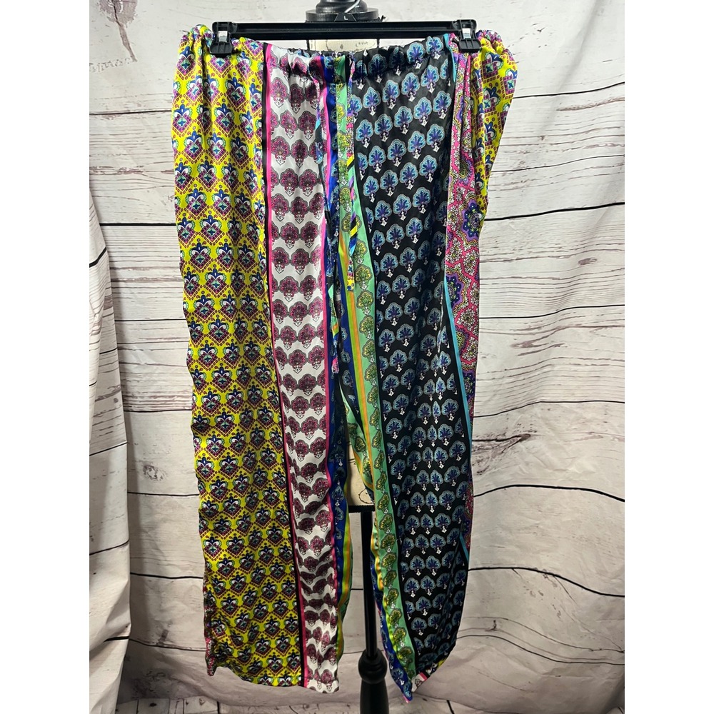 Josie Pajama Pants Women S Patchwork Boho Paisley Print Lounge Sleepwear